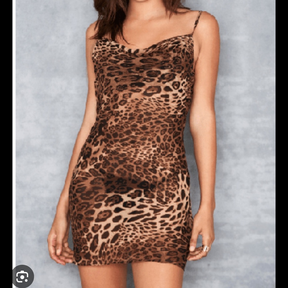 Mistress Rocks Leopard Print Dress